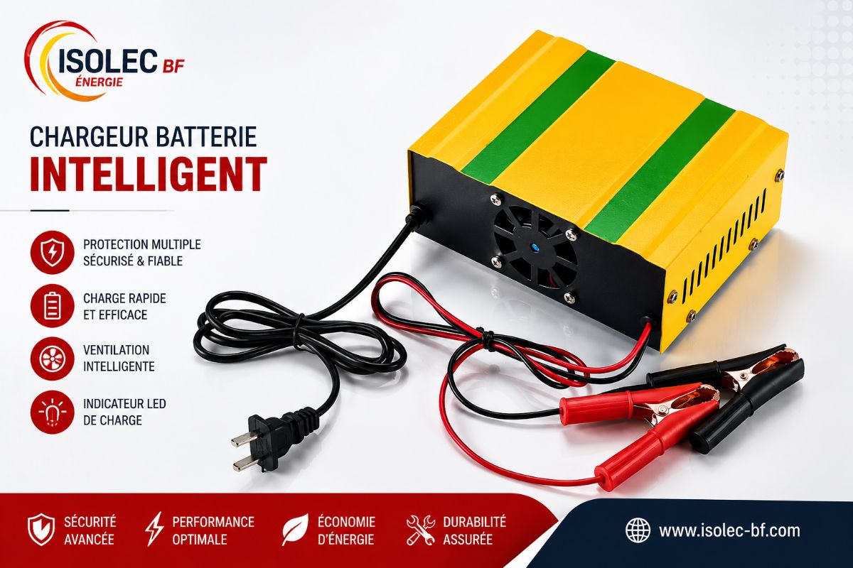 Chargeur de Batterie 12/24V 240W 3