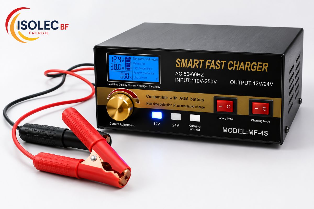 Chargeur de Batterie 12/24V 400W