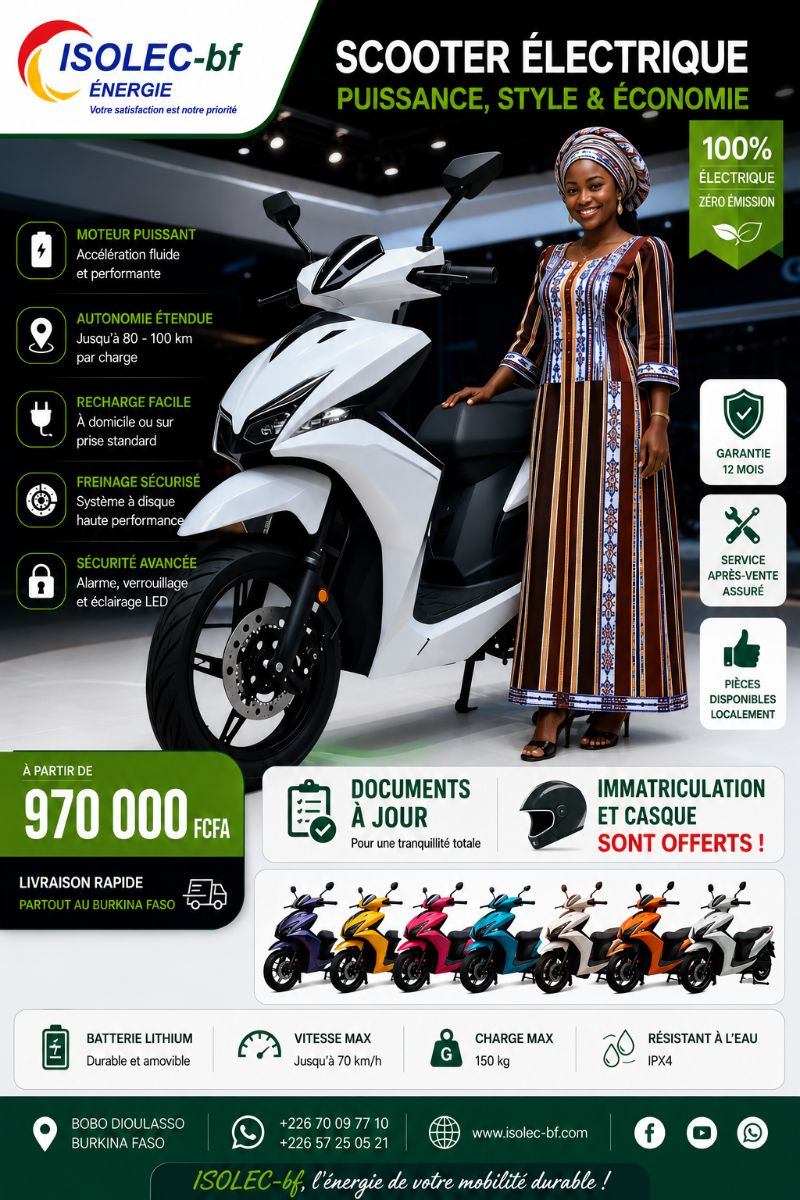 SCOOTER V12 72v 2000W