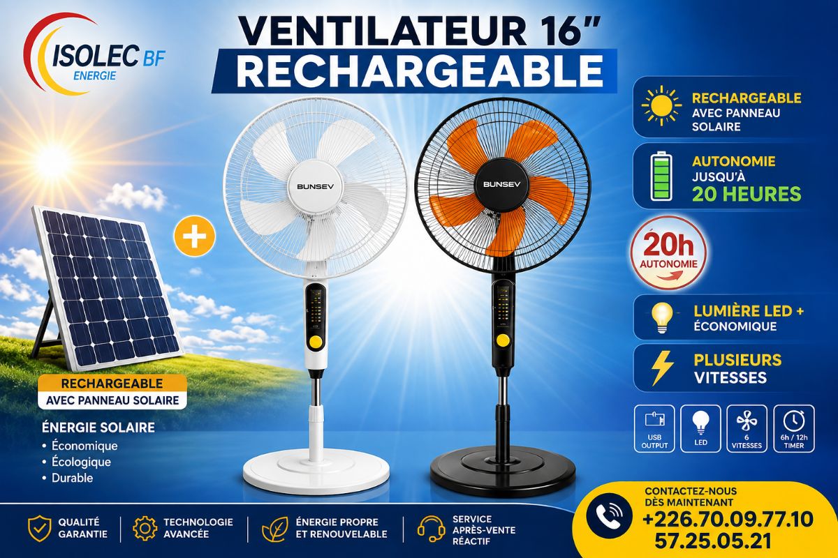 Ventilateur AC/DC