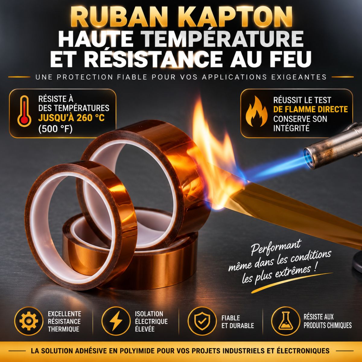 Bande -Ruban Scotch thermique 25mmx33m  3